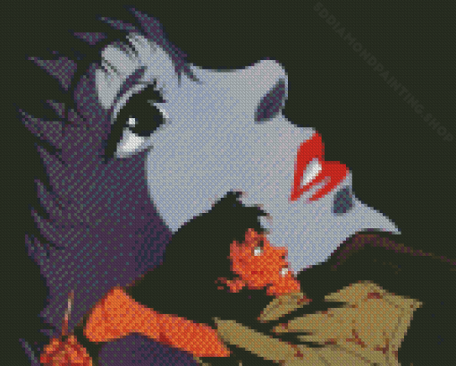 Perfect Blue Animated Film Diamond Painting