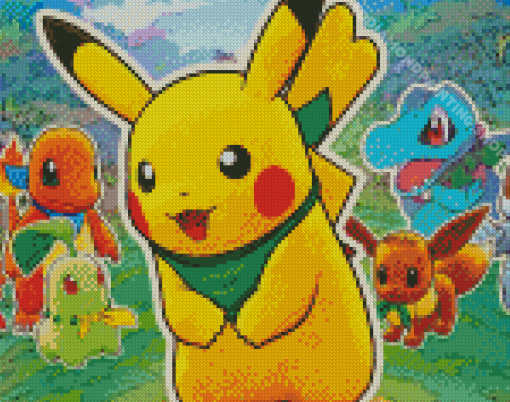 Pokemon Mystery Dungeon Diamond Painting