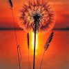 Sunset Dandelion Diamond Painting