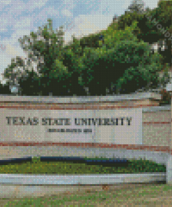 Texas State University Diamond Painting