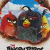 The Angry Birds Movie Poster Diamond Painting