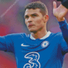 The Football Player Thiago Silva Diamond Painting