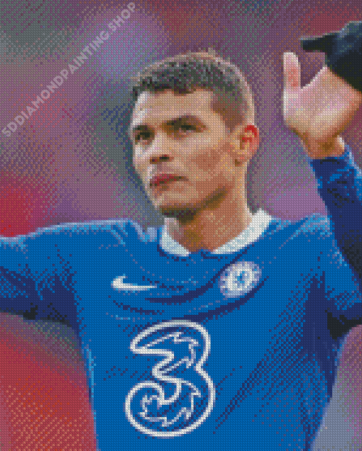 The Football Player Thiago Silva Diamond Painting