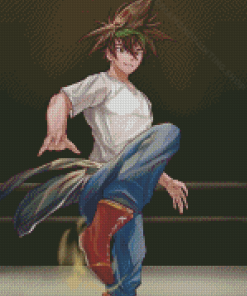 The God Of High School Jin Mori Diamond Painting