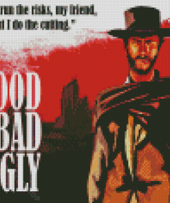 The Good The Bad And The Ugly Poster Diamond Painting