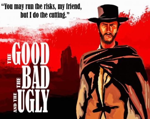 The Good The Bad And The Ugly Poster Diamond Painting