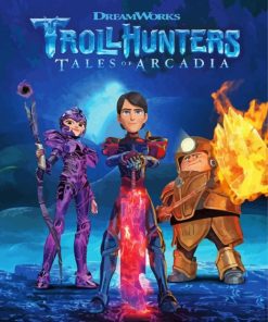 Trollhunter Arcadia Poster Diamond Painting