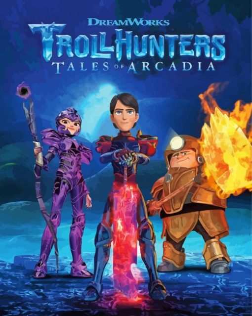 Trollhunter Arcadia Poster Diamond Painting