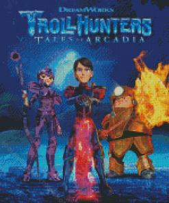 Trollhunter Arcadia Poster Diamond Painting