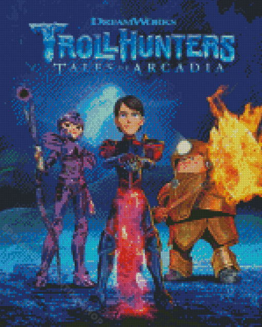 Trollhunter Arcadia Poster Diamond Painting