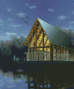 University Of North Florida Interfaith Chapel Diamond Painting