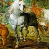 White Horse Jan Brueghel The Elder Diamond Painting