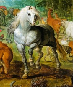 White Horse Jan Brueghel The Elder Diamond Painting