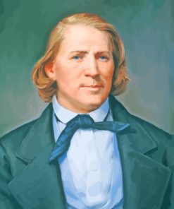 Young Brigham Diamond Painting