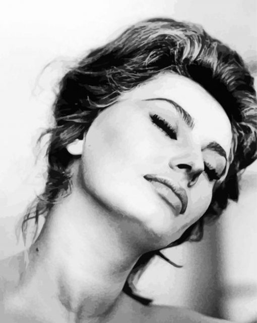 Aesthetic Sophia Loren Diamond Painting