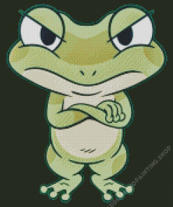 Angry Toad Art Diamond Painting