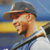 Astros Michael Brantley Player Diamond Painting