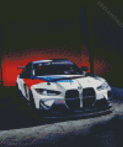 Bmw M4 Car Diamond Painting