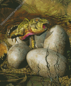 Baby Dinosaur Diamond Painting