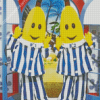 Bananas In Pajamas Animated Tv Serie Diamond Painting