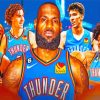 Basketball Players Okc Thunder Diamond Painting