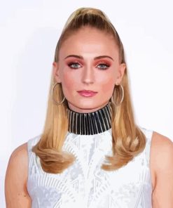 Beautiful Sophie Turner Diamond Painting