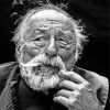 Black And White Jim Harrison Diamond Painting