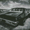 Black And White Holden HQ Kingswood Diamond Painting