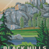 Black Hills National Forest Poster Diamond Painting