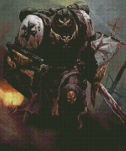 Black Templar Diamond Painting