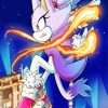 Blaze The Cat Diamond Painting