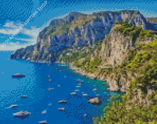 Blue Grotto Diamond Painting