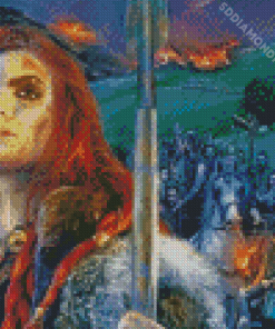 Boudica Queen Diamond Painting