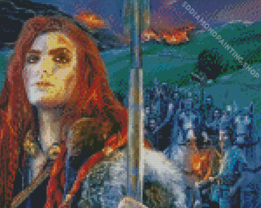 Boudica Queen Diamond Painting