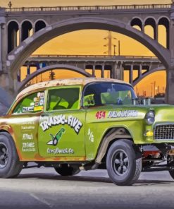 Brendon Vetuskey 55 Chevy Gasser Diamond Painting