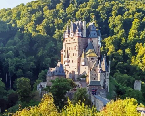 Burg Eltz Diamond Painting