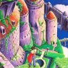 Castle In The Sky Anime Movie Diamond Painting