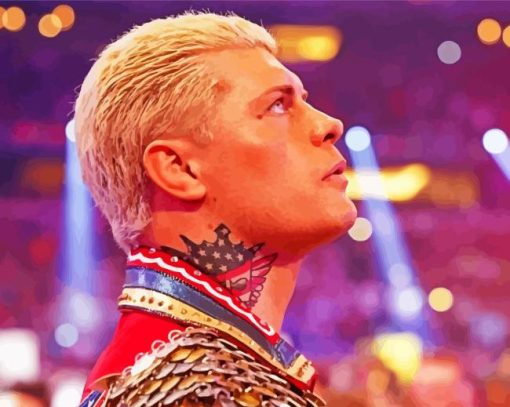 Cody Rhodes Diamond Painting