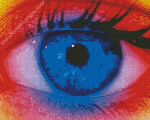 Colorful Eye Diamond Painting