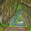 Dark Hedges Diamond Painting