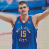 Denver Nuggets Nikola Jokic Diamond Painting