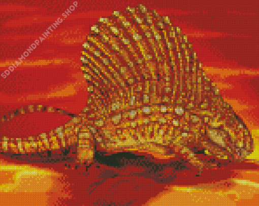 Dimetrodon Diamond Painting