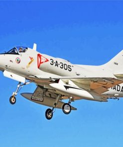 Douglas A4 Skyhawk US Navy Diamond Painting