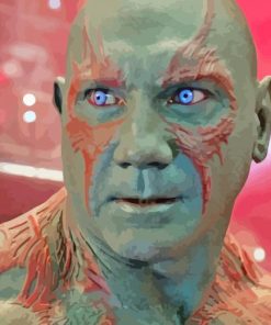 Drax The Destroyer Hero Diamond Painting