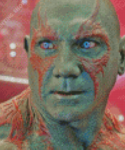 Drax The Destroyer Hero Diamond Painting