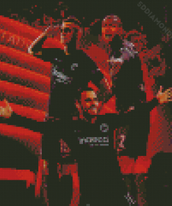 Eintracht Frankfurt Poster Art Diamond Painting