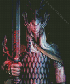 Elric Of Melnibone Art Diamond Painting