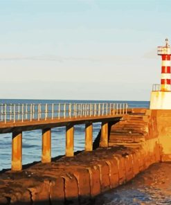 England Warkworth Lighthouse Diamond Painting