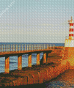 England Warkworth Lighthouse Diamond Painting