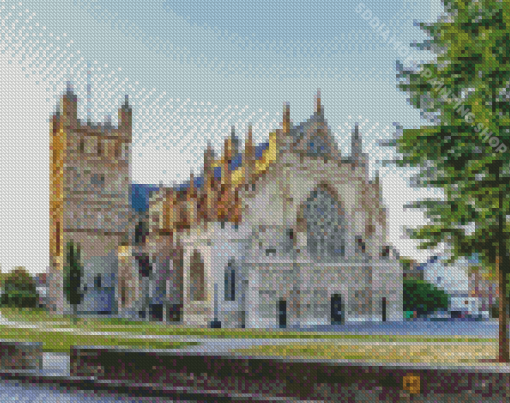 Exeter Cathedral Diamond Painting